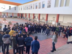 Alumnos del colegio salesiano de Mérida celebran un retiro dirigido por jóvenes de Pastoral Juvenil