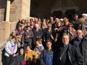 Las delegaciones de Misiones extremeñas han peregrinado a Javier (Navarra)