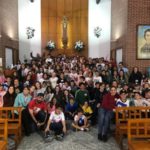 150 chicos y chicas de movimientos de Badajoz han participado en la XV Gymkhana de «Dando color a la vida»