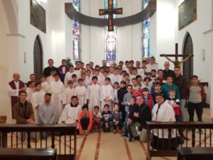 El Seminario ha acogido el encuentro diocesano de monaguillos