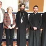 La Iglesia ortodoxa en Almendralejo invitó a sus celebraciones del Domingo de Ramos a dos miembros de la Delegación para el Ecumenismo