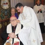 La Archidiócesis de Mérida-Badajoz homenajeó a don Antonio Montero en la Misa Crismal