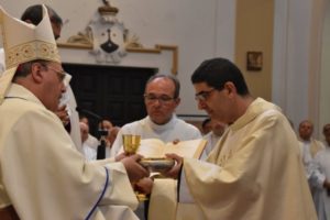 El pacense hno. Pablo Mª Rubio, carmelita, ha recibido la ordenación sacerdotal en Ávila