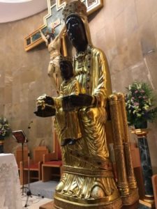 La Virgen de Torreciudad ha peregrinado por Badajoz y Mérida