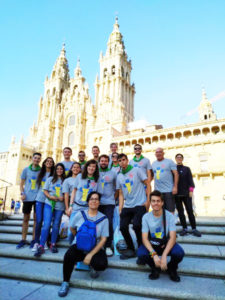 Jóvenes de la ACG han realizado el Camino de Santiago