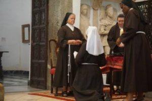 Sor Mª Prisca Roman Ngowi hizo su Profesión Temporal como clarisa en Zafra