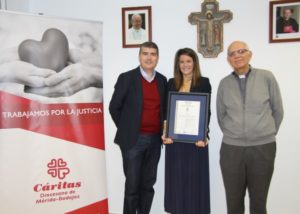 Cáritas Diocesana de Mérida-Badajoz ha recibido el Certificado de Calidad de AENOR