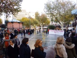 Enlázate por la Justicia celebra un círculo de silencio en torno al cuidado de la Casa común
