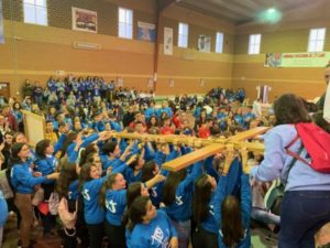 Un millar de jóvenes se dieron cita en la Jornada Diocesana de la Juventud celebrada en Valverde de Leganés
