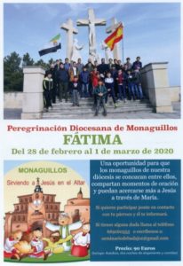 Peregrinación diocesana de monaguillos a Fátima