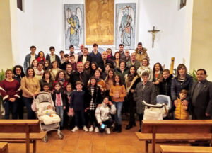 El Arzobispo realizó la visita pastoral a La Bazana
