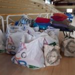 Cáritas diocesana recibe una donación de El Corte Inglés de diverso material para las personas sin techo