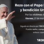 El Papa invita a unirse en oración contra el coronavirus