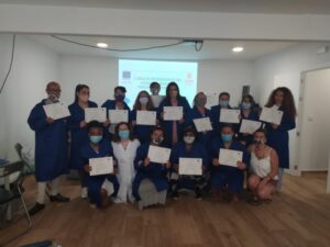 Cáritas diocesana clausuró el curso de Profesionales del Hogar y Cuidado de Personas Mayores en Mérida