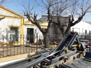 Obras en el antiguo Hospital de las Monjas Azules