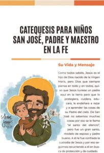 La Delegación de Catequesis ofrece a las parroquias materiales sobre san José