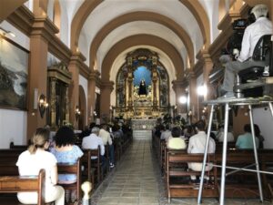 Medio millón de personas de media vieron la misa en La 2 desde Chandavila