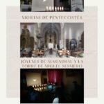 Jóvenes de confirmación de Almendral y Torre de Miguel Sesmero han celebrado vigilias de Pentecostés