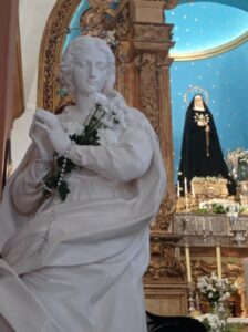 [VÍDEO] La imagen de la Virgen Inmaculada («Madre Ven») ha visitado el santuario de Chandavila