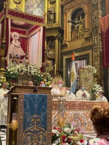 D. Celso Morga predicó en la novena de la Virgen de Guadalupe