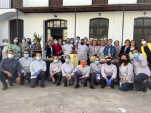 Cáritas parroquial de Azuaga inicia el curso junto a la Escuela profesional dual «Re-Construyendo la Campiña Sur»