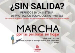 Marcha por la Jornada de las Personas Sin Hogar (Badajoz)