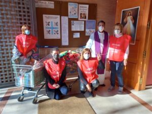 2.500 kilos de alimentos para Cáritas parroquial de San Juan de Ribera