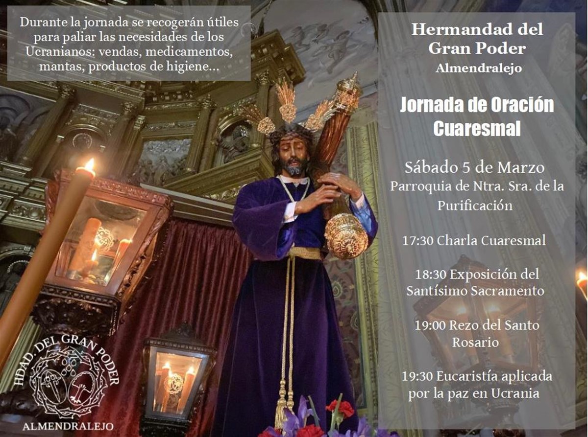 Jornada de oración cuaresmal (Parroquia Ntra. Sra. de la Purificación -Almendralejo-)