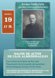 Presentación libro "Enrique Triviño Forte, legado religioso y cultural de un sacerdote almendralejense" (Caja Almendralejo -Almendralejo-)