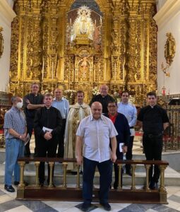 Despedida al sacerdote Juan Francisco Holguín