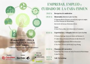 Jornada "Empresas, empleo y cuidado de la Casa Común" (Edificio Siglo XXI -Badajoz-)