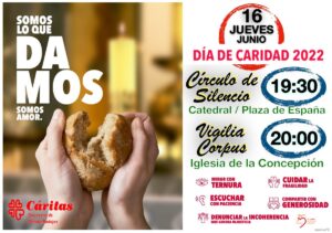 Día de la Caridad (Plaza de España y Templo de la Concepción -Badajoz-)
