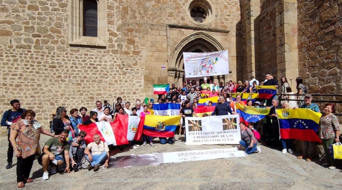 Plasencia acogió un encuentro de migrantes y refugiados de Extremadura