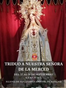 Triduo a Ntra. Sra. de la Merced (Parroquia San Andrés -Badajoz-)