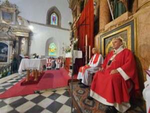 D. Celso Morga celebra al Cristo de la Reja en Segura de León