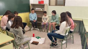 Medio centenar de niños participan en la convivencia Damasco en Badajoz