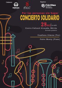 Concierto solidario personas sin hogar (Centro Cultural Alcazaba -Mérida-)