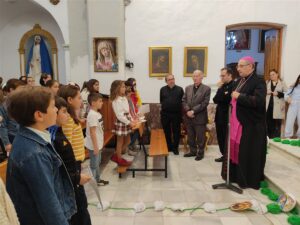 D. Celso Morga clausura la visita pastoral al arciprestazgo de Almendralejo en Aceuchal