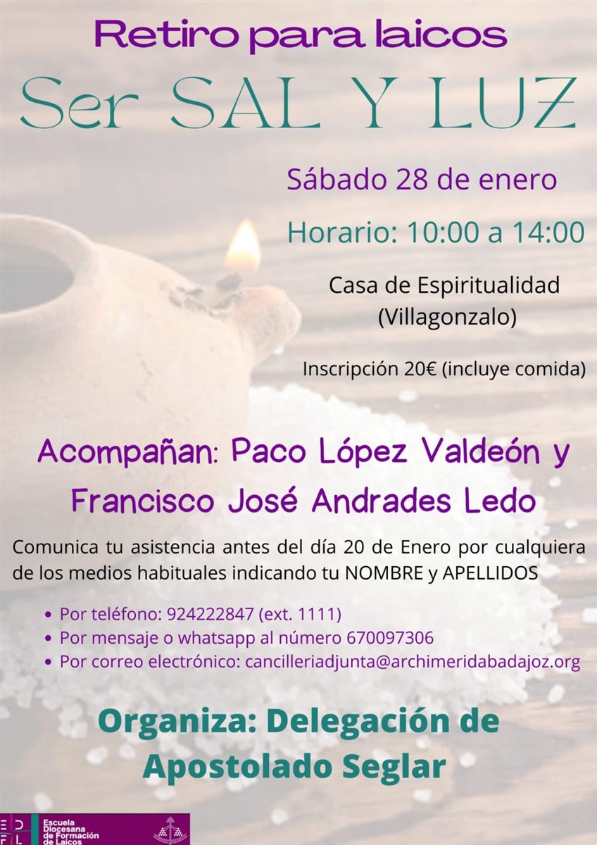 Retiro para laicos (Casa de espiritualidad -Villagonzalo-)