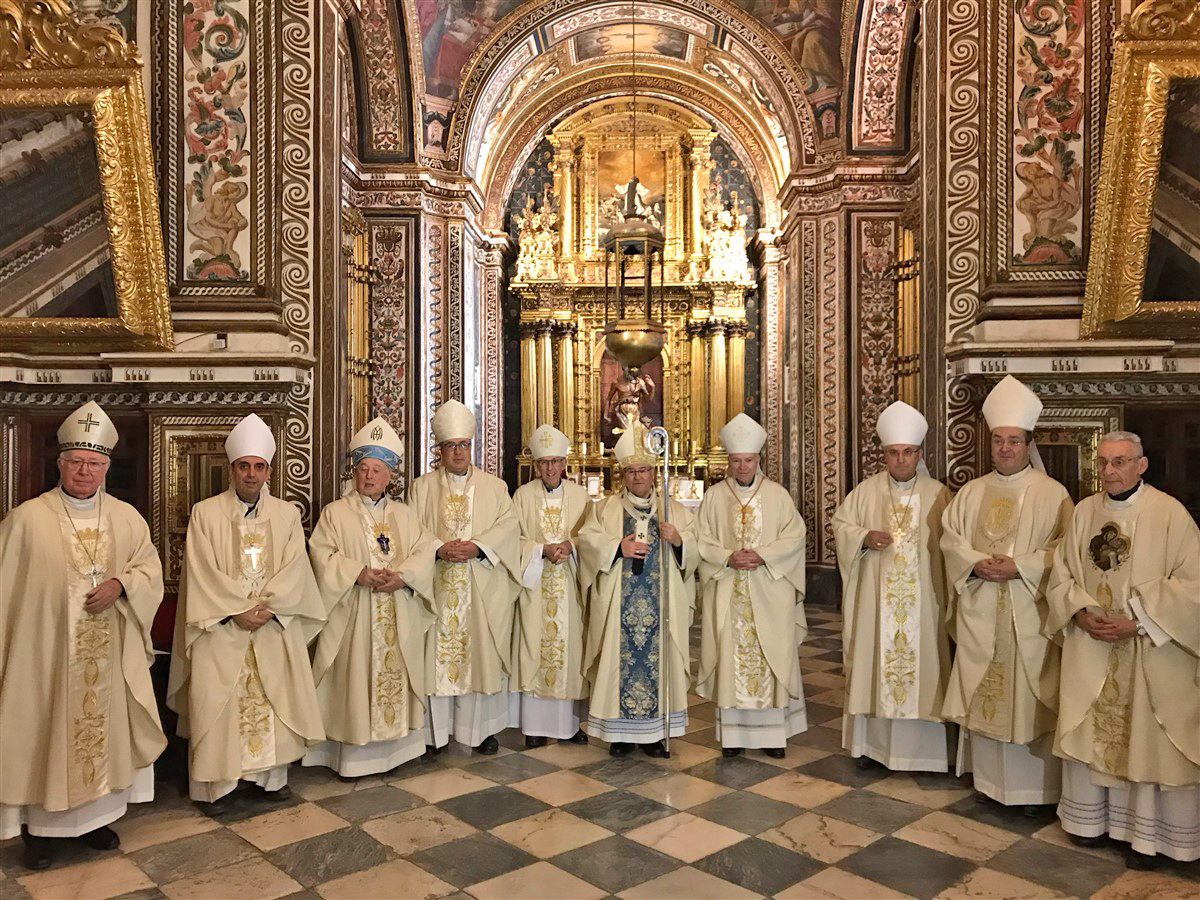D. Celso Morga asiste al hermanamiento entre los santuarios de Guadalupe de Extremadura y México