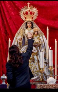 Maguilla nombra a la Virgen de Esparia, alcaldesa perpetua, y a san Isidro, regidor perpetuo