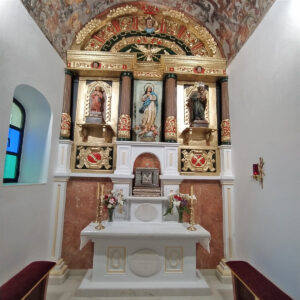 San Jorge de Alor ha restaurado la capilla del Santísimo