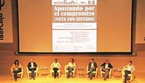 Entidades católicas han organizado un debate político con los candidatos a la alcaldía de Badajoz