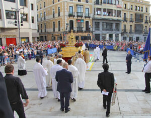 D. Celso presidió las celebraciones del Corpus en Mérida y Badajoz