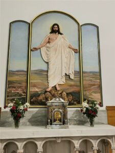 La parroquia San Roque, en Badajoz, estrena nuevo retablo