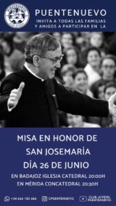 Misa en honor de san Josemaría (Catedral y Concatedral)