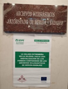 «La mujer extremeña en la Iglesia», nuevo proyecto de los Archivos Eclesiásticos