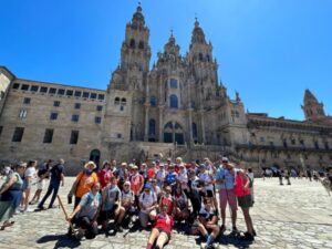 Cursillistas de Extremadura peregrinaron a Santiago de Compostela