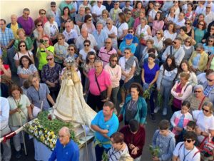 La Virgen de Barbaño ya está en Montijo
