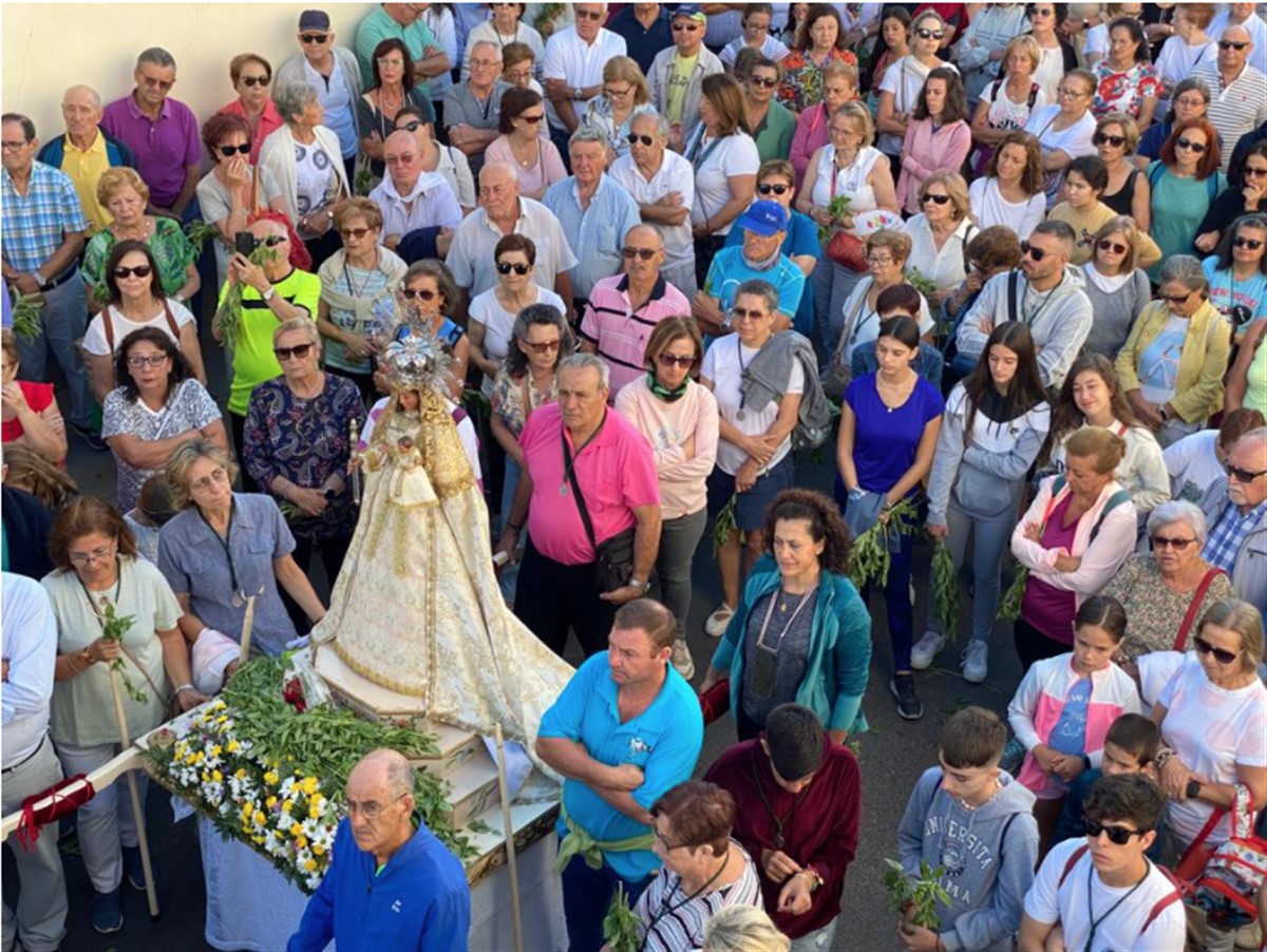 La Virgen de Barbaño ya está en Montijo